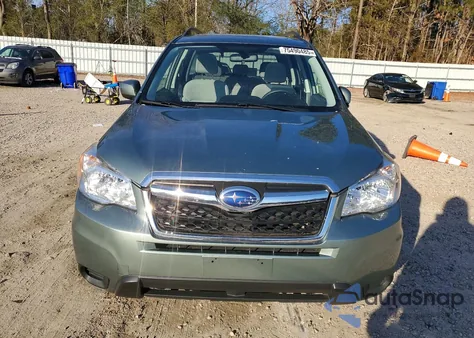 2016 Subaru Forester 2.5I Premium from USA, damaged, VIN JF2SJADC5GH547634
